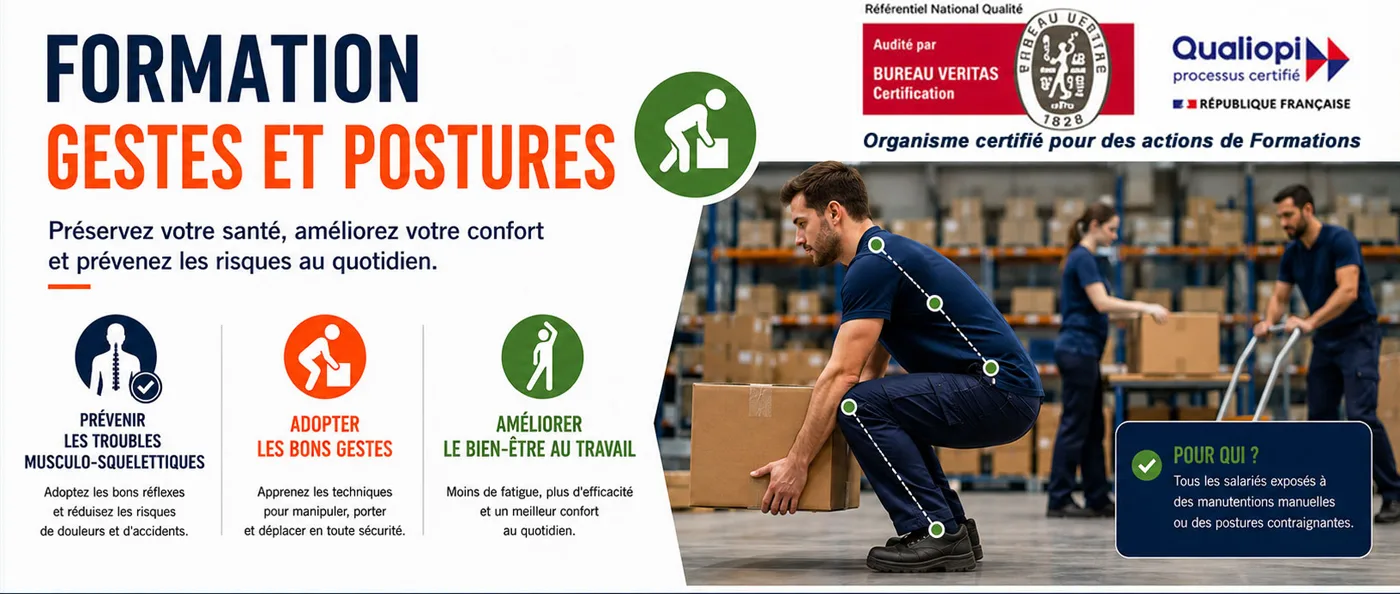 Formation PRAP — Prévention des Risques liés à l'Activité Physique — BA Formation