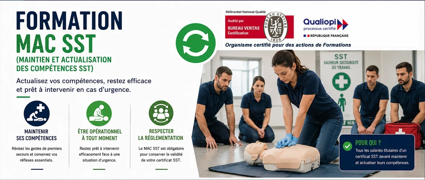 MAC SST — Maintien et Actualisation des Compétences — BA Formation