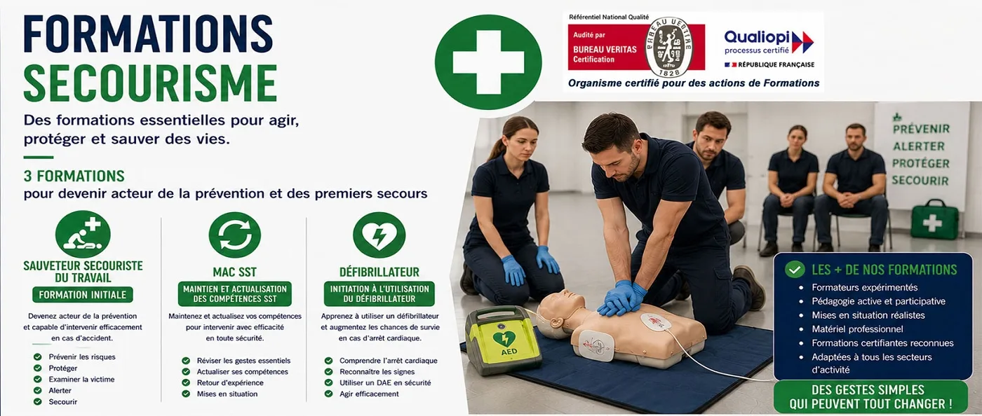 Formations secourisme — BA Formation