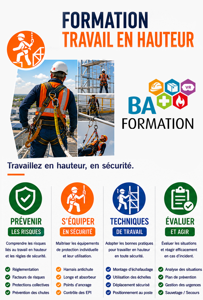 Travail en hauteur — BA Formation